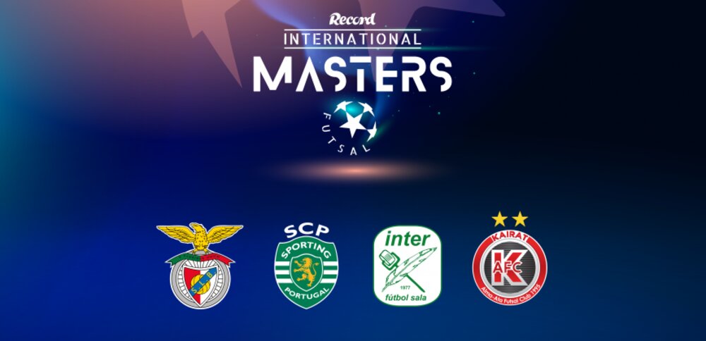 Masters international. Кайрат футзал лого.